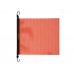 18" X 18" E-Z Hook Safety Flag  W/ Bungee Hook,  Mesh - Orange